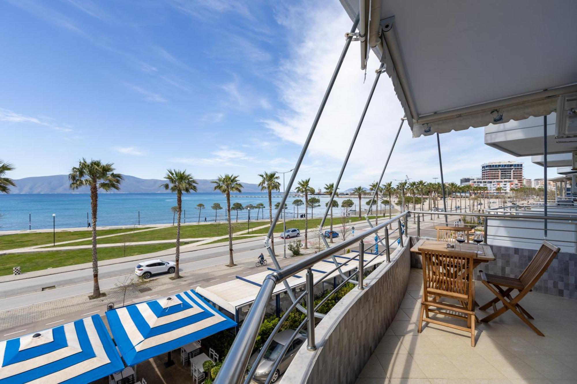 Azure Bliss Seaview Vlore-Kean Apartment Vlorë Exterior foto